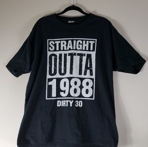 Dirty 30 mens tshirt NWOT